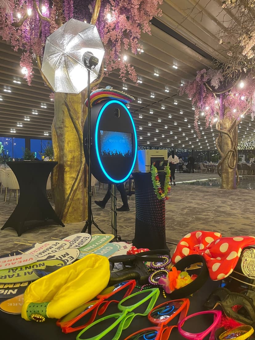 Cabina foto Bloom Events in locatie