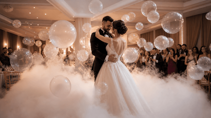 Masina de baloane cu fum Bloom Events