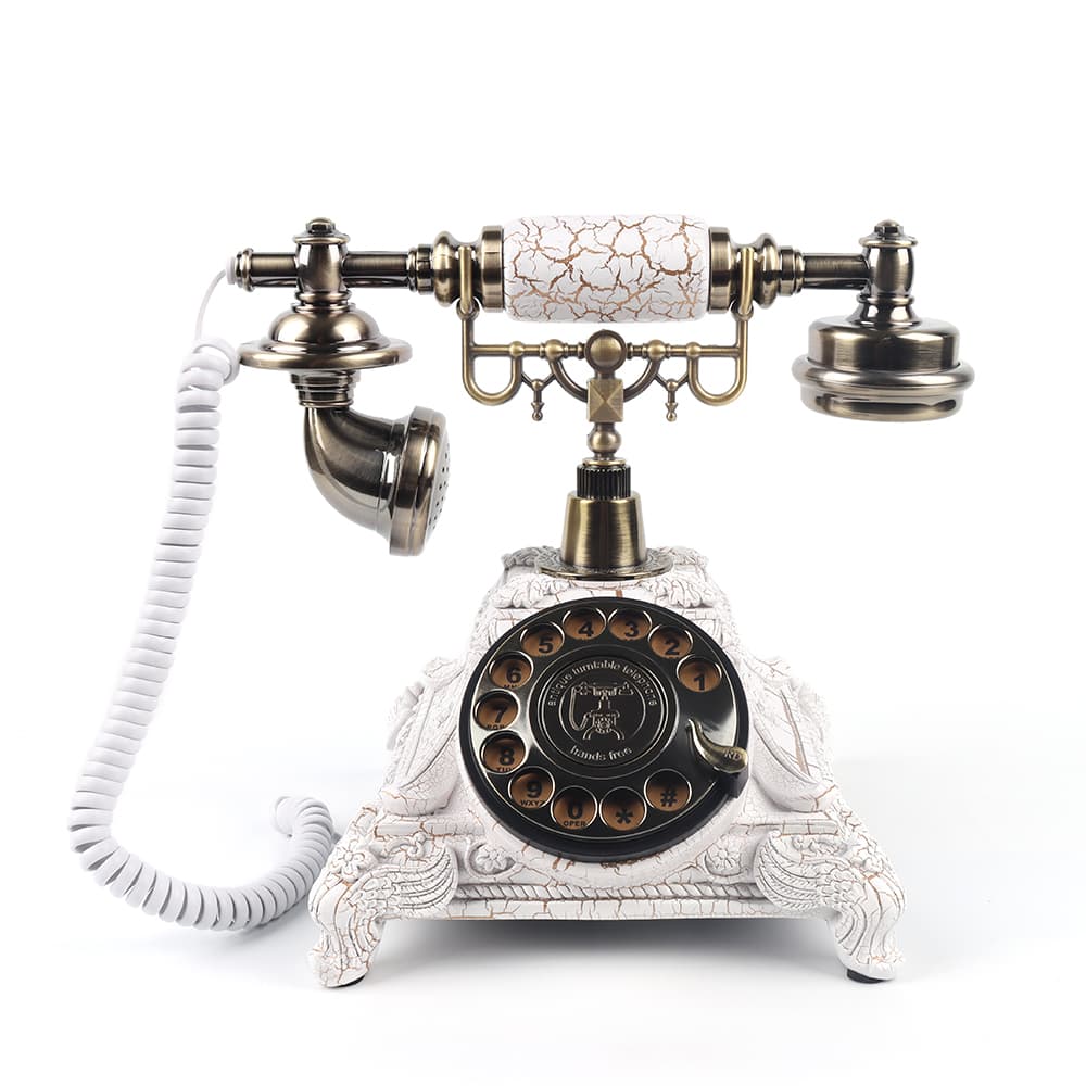 Telefon vintage folosit pentru Audio Guestbook Bloom Events